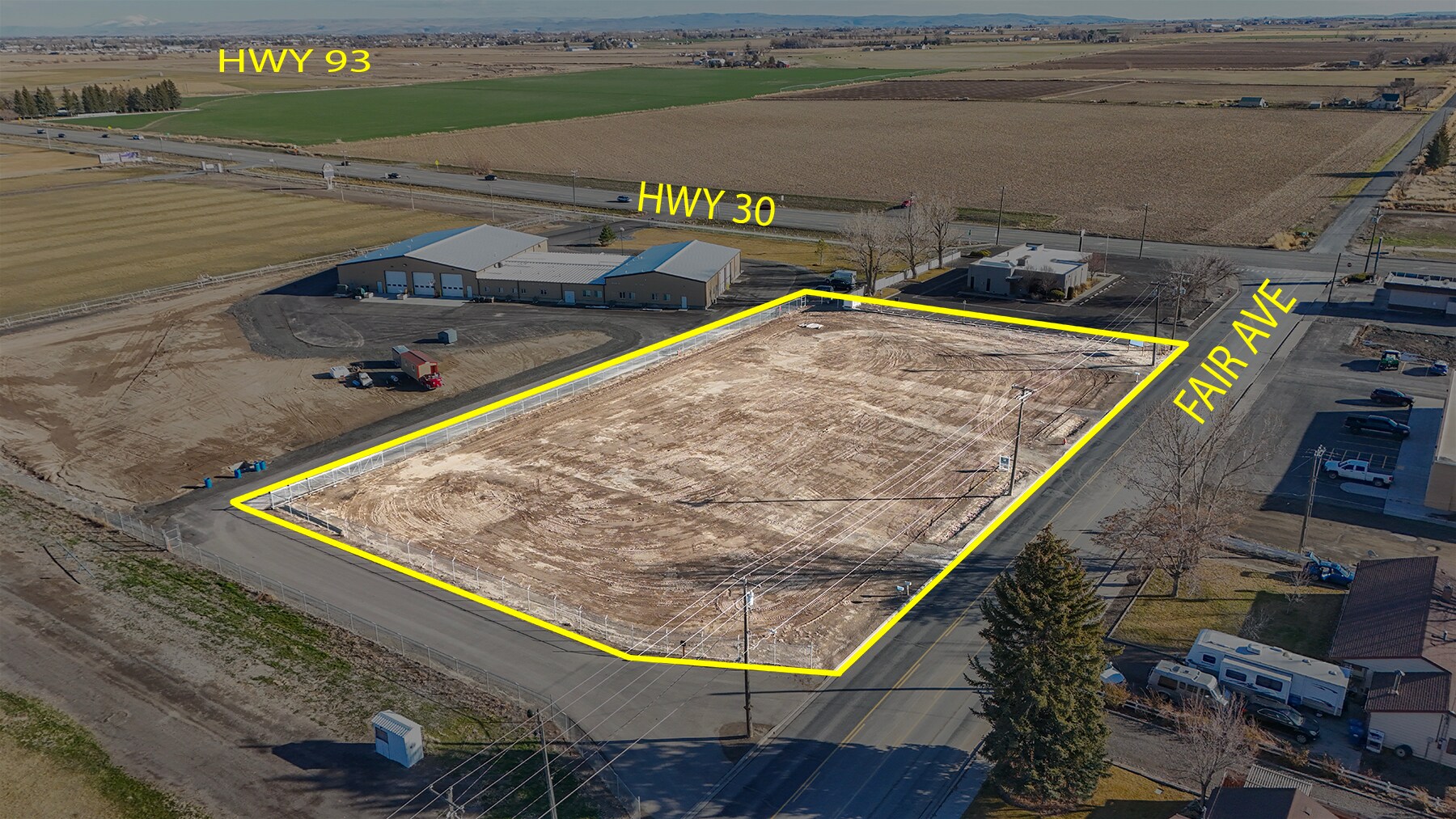 803 Fair Ave, Filer, ID à vendre Aérien- Image 1 de 10