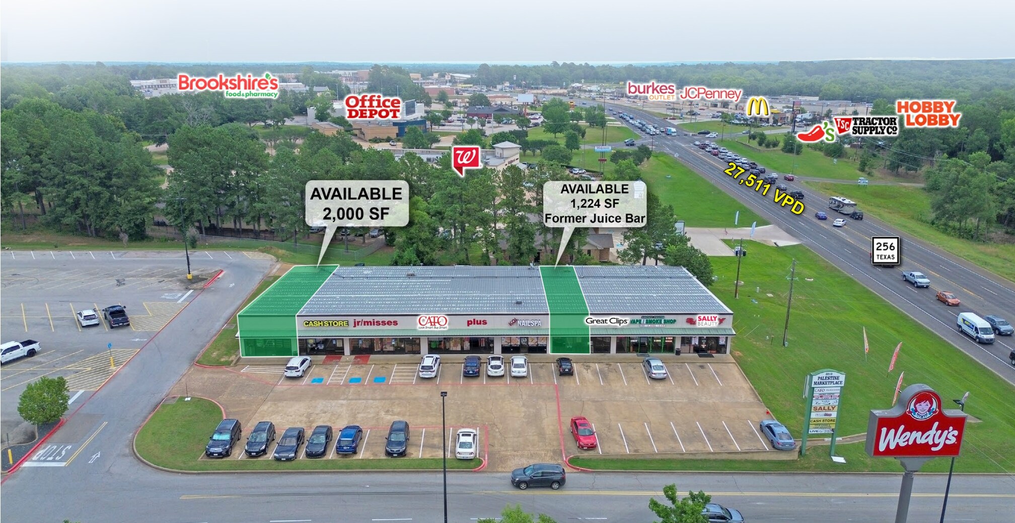 2213 S Loop 256, Palestine, TX à louer Photo du bâtiment- Image 1 de 3