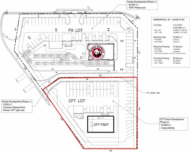N Peach Ave, Marshfield, WI à louer - Plan de site - Image 3 de 3