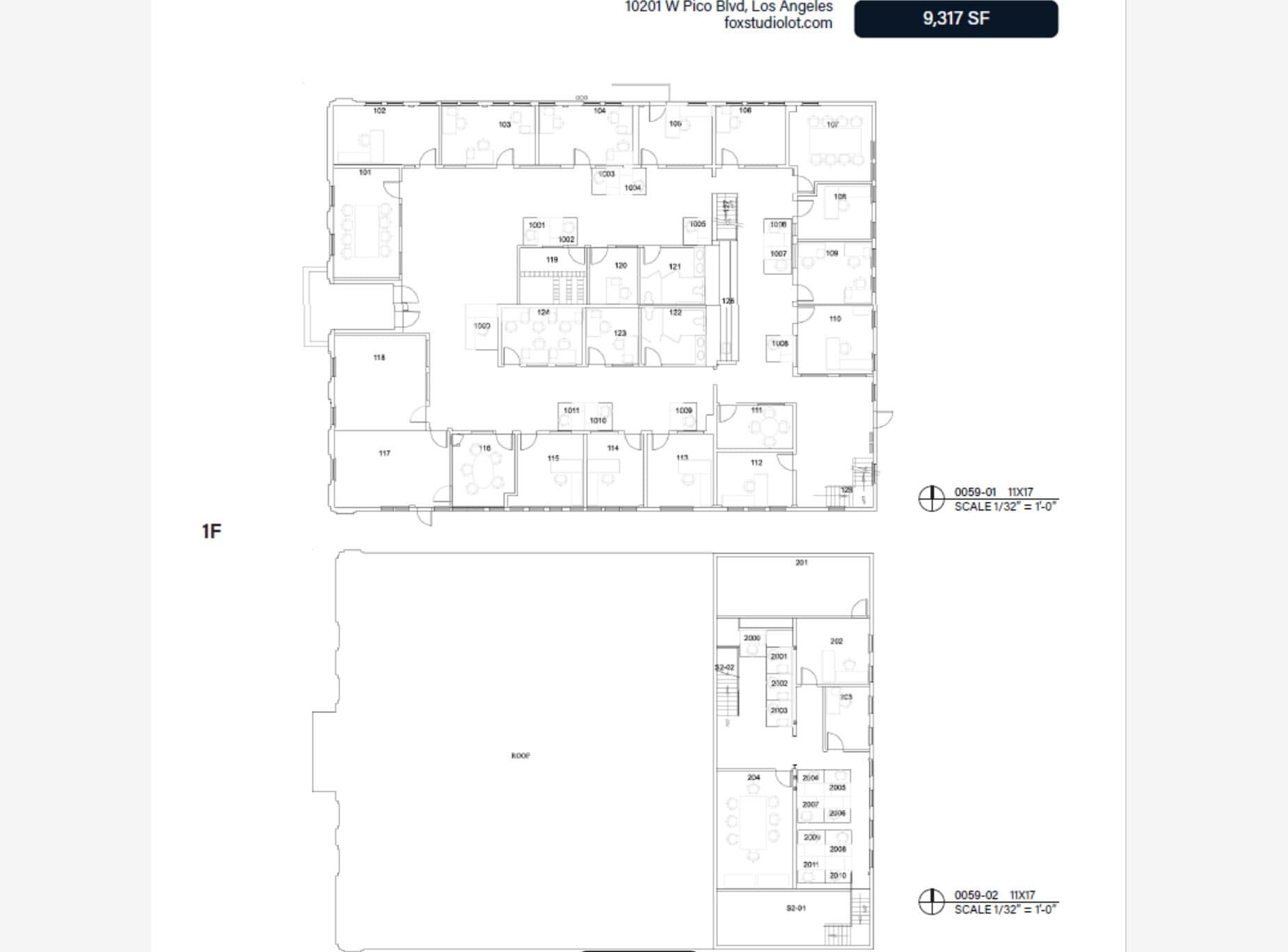 10201 W Pico Blvd, Los Angeles, CA for lease Floor Plan- Image 1 of 2