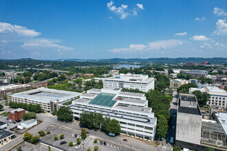 555 Walnut St, Chattanooga, TN - AERIAL  map view - Image1