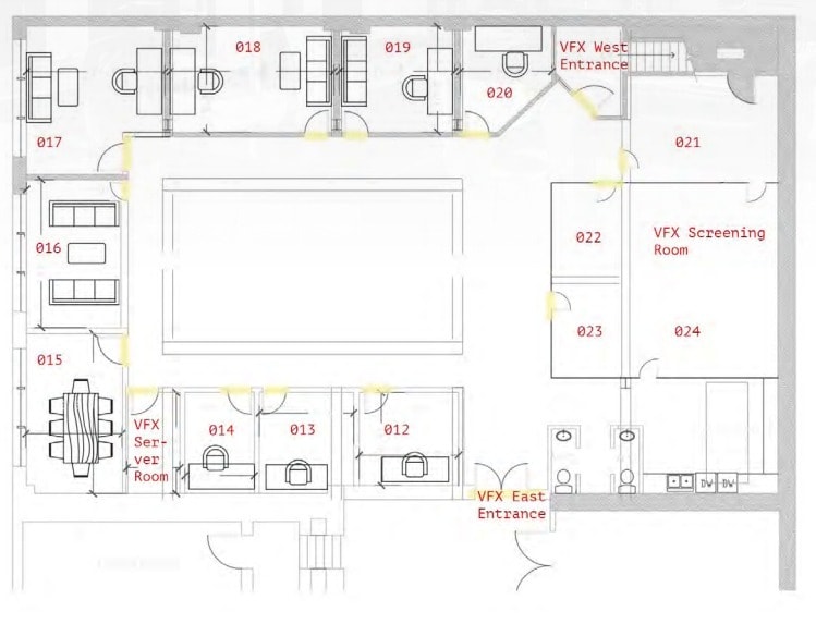 26 Soho St, Toronto, ON à louer Plan d’étage- Image 1 de 1