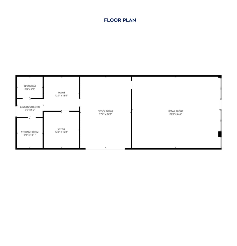 660 North Ave, Macon-Bibb, GA for lease Floor Plan- Image 1 of 1