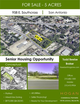 More details for 958 Southcross, San Antonio, TX - Land for Sale