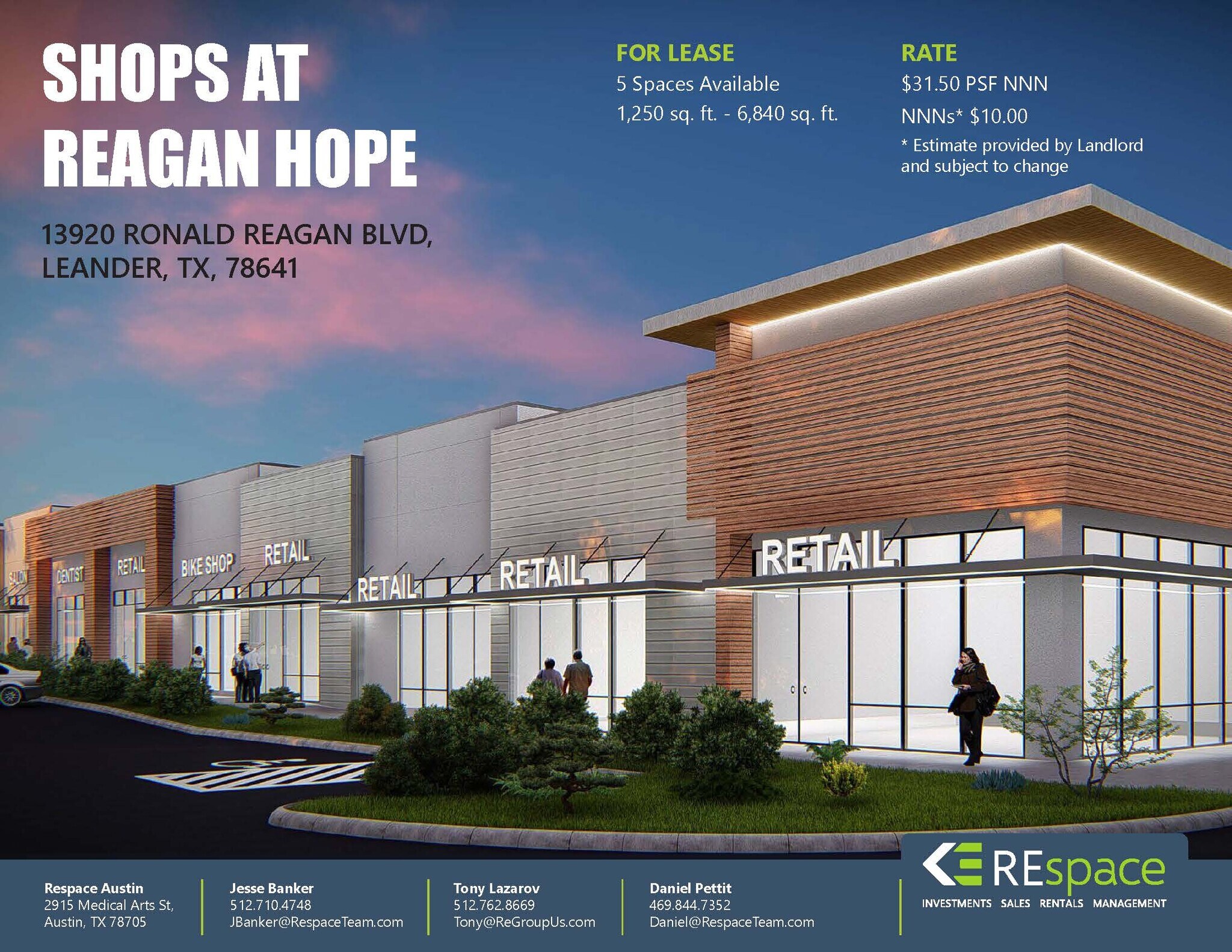 13920 Ronald W Reagan Blvd, Leander, TX for lease Building Photo- Image 1 of 7