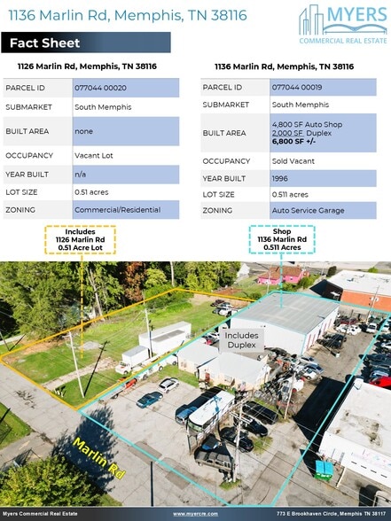 1136 Marlin Rd, Memphis, TN for sale - Building Photo - Image 2 of 5