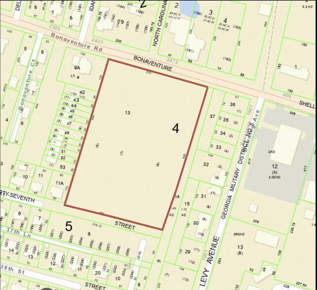 0 Bonaventure Rd, Savannah, GA à vendre - Photo du bâtiment - Image 2 de 3