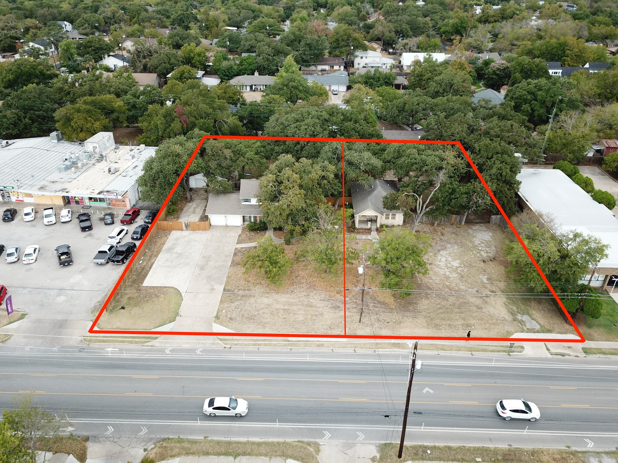 5722, 5730 Manor Rd, Austin, TX for sale Aerial- Image 1 of 5