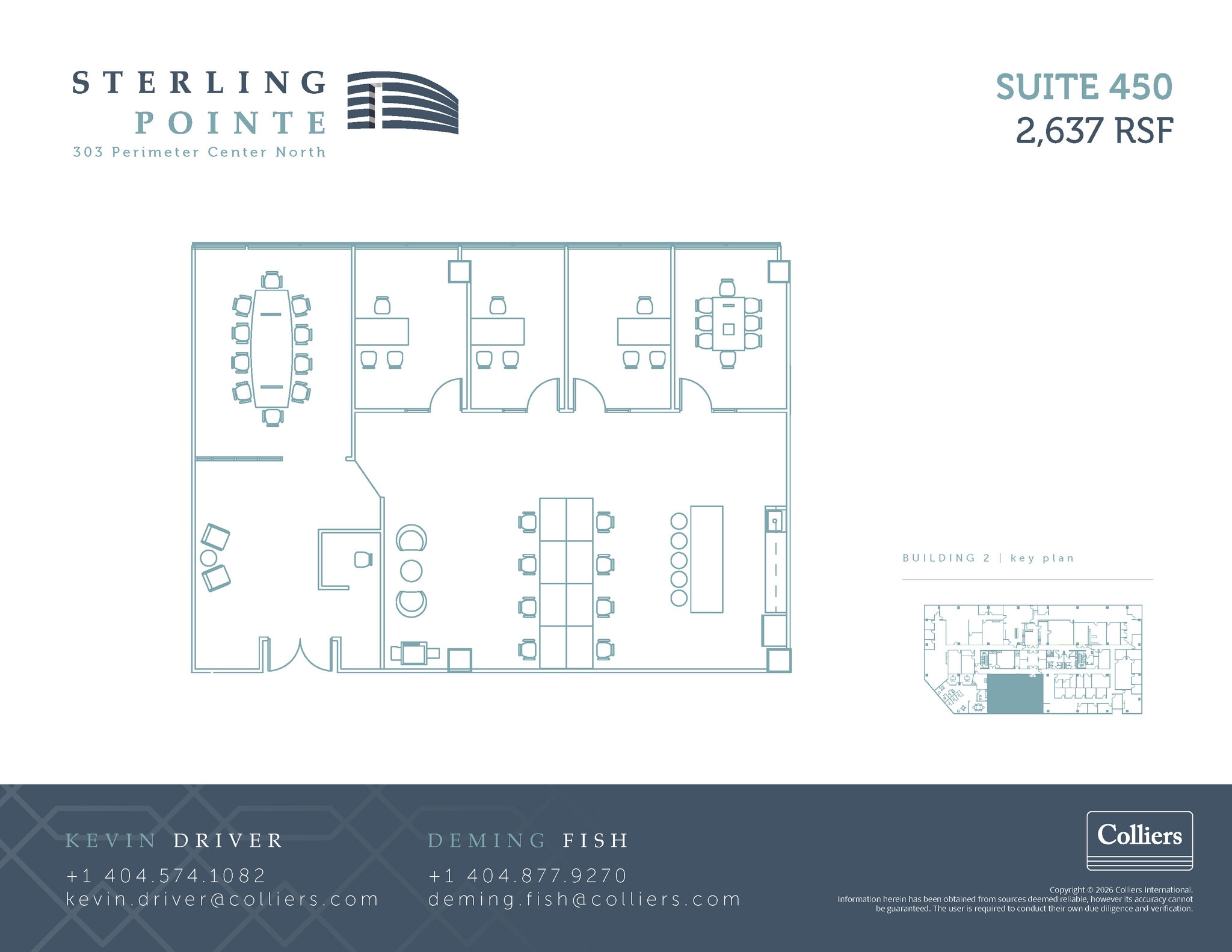 301 Perimeter Ctr N, Atlanta, GA for lease Floor Plan- Image 1 of 1