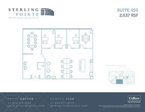 301 Perimeter Ctr N, Atlanta, GA for lease Floor Plan- Image 1 of 1