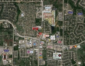 3851 Long Prairie Rd, Flower Mound, TX - AÉRIEN  Vue de la carte - Image1