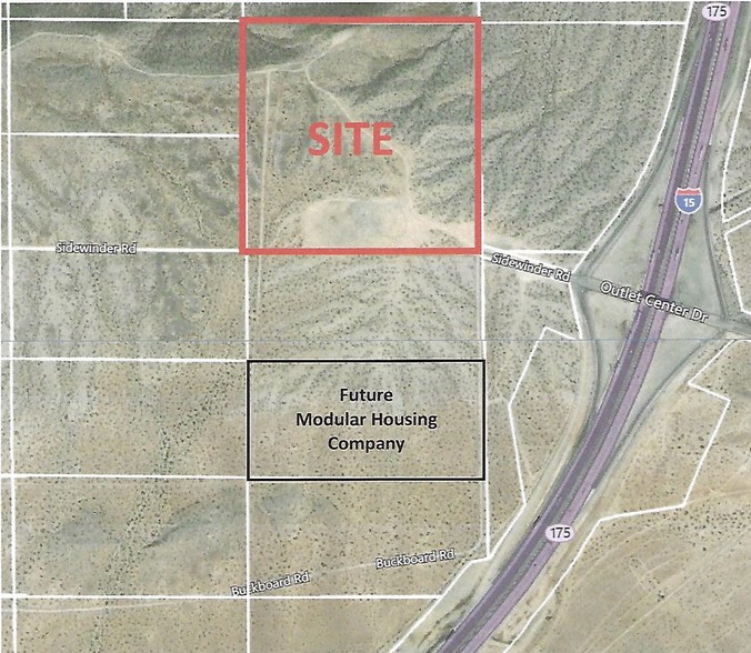 Sidewinder Rd, Barstow, CA for sale - Primary Photo - Image 1 of 1