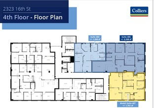 2323 16th St, Bakersfield, CA à louer Plan d’étage- Image 1 de 1