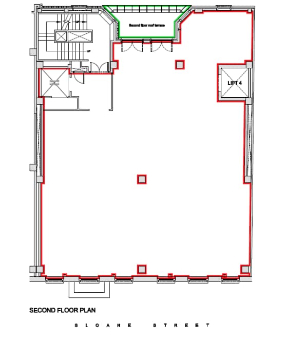 257A Pavilion Rd, London for lease Floor Plan- Image 1 of 5