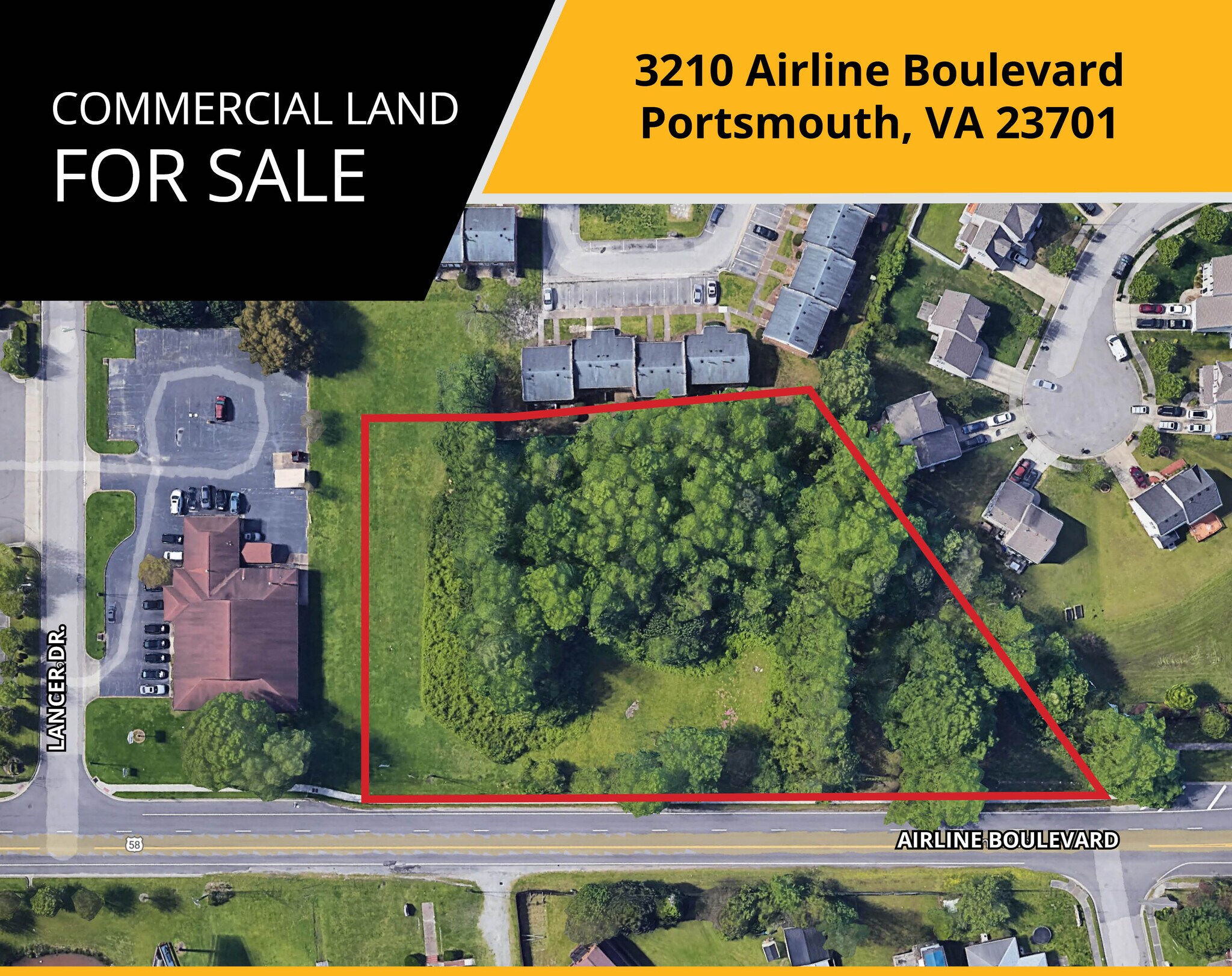 3210 Airline Blvd, Portsmouth, VA à vendre Photo principale- Image 1 de 2