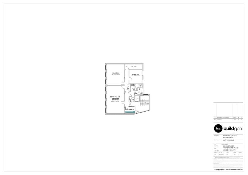 9-12 Portland Pl, London for lease - Floor Plan - Image 3 of 8