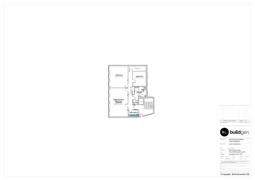 9-12 Portland Pl, Londres à louer - Plan d’étage - Image 3 de 8