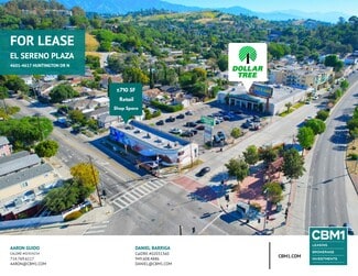 Plus de détails pour 4601-4617 Huntington Dr N, Los Angeles, CA - Bureau/Commerce de détail à louer