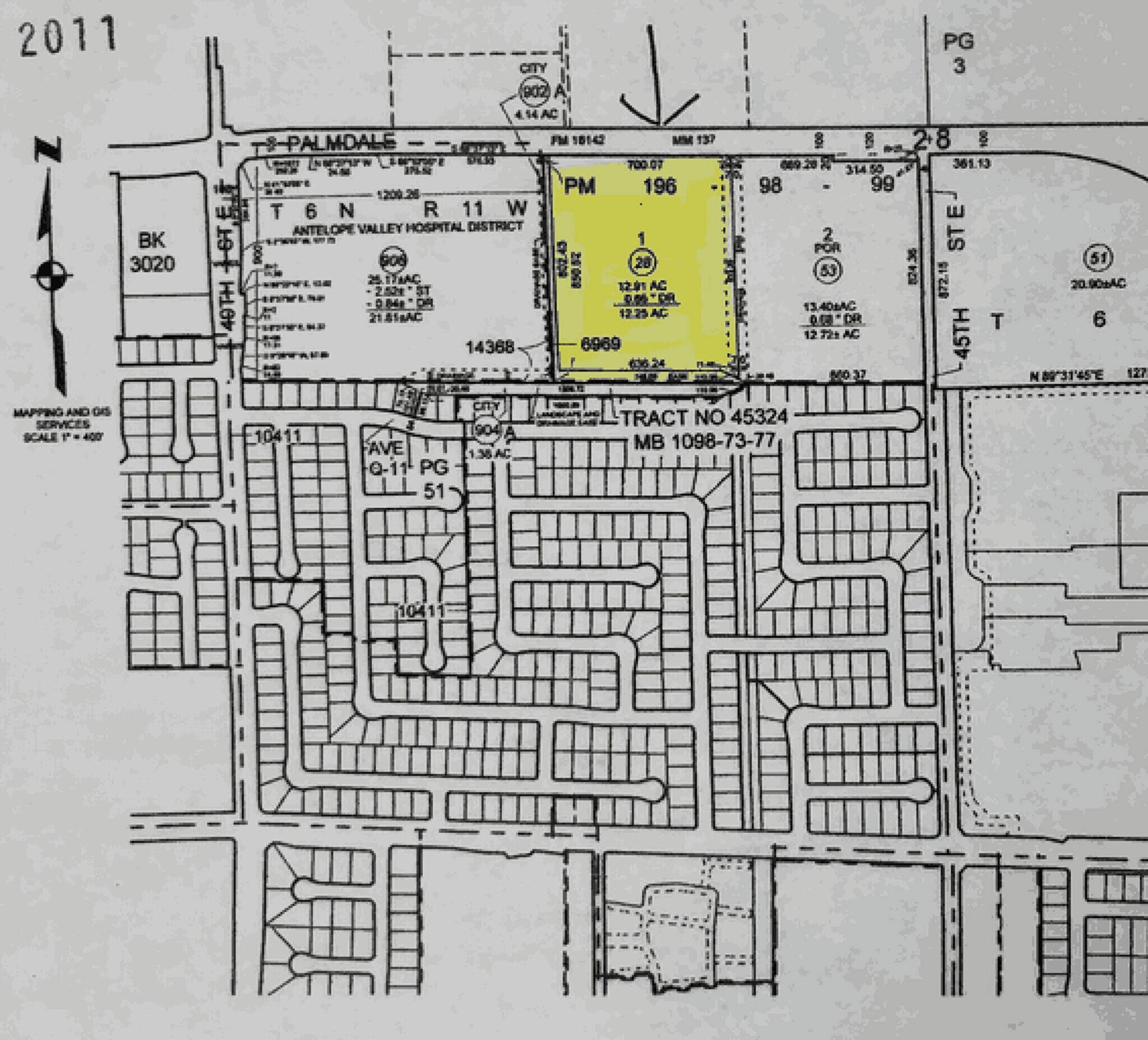 Vic of Palmdale Blvd. / 45th St. E., Palmdale, CA for sale Primary Photo- Image 1 of 2