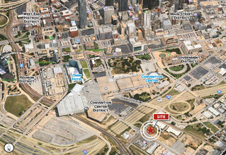 904 Cadiz St, Dallas, TX - aerial  map view