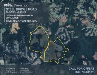 More details for 1095 Steel Bridge Rd, Clayton, NC - Land for Sale
