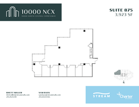 10000 N Central Expy, Dallas, TX à louer Plan d  tage- Image 1 de 1