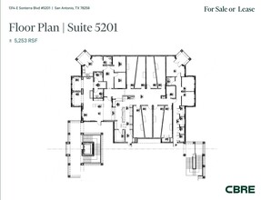 1314 E Sonterra Blvd, San Antonio, TX à louer Plan d  tage- Image 1 de 1