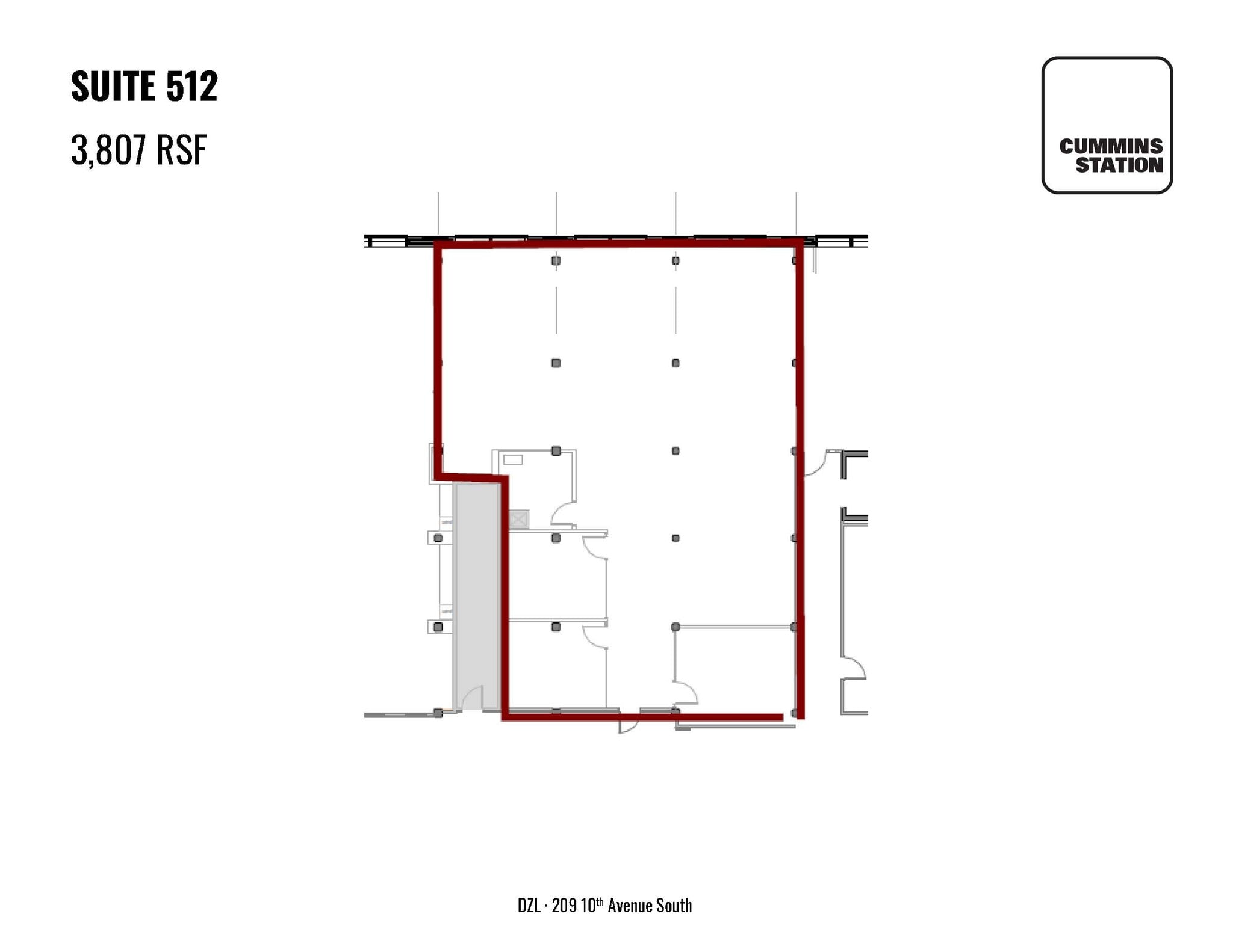209 10th Ave S, Nashville, TN for lease Floor Plan- Image 1 of 1