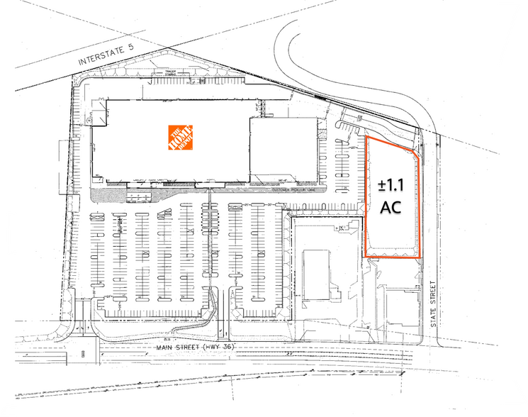 2650 Main St, Red Bluff, CA à vendre - Plan de site - Image 2 de 2