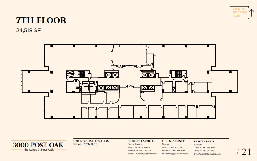 3000 Post Oak Blvd, Houston, TX for lease Floor Plan- Image 1 of 1