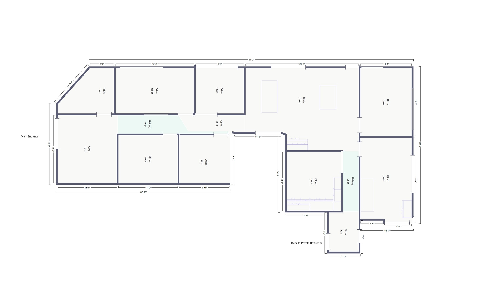 3585 E Flamingo Rd, Las Vegas, NV for lease Interior Photo- Image 1 of 10