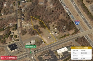 More details for 10726 Courthouse Rd, Fredericksburg, VA - Land for Sale