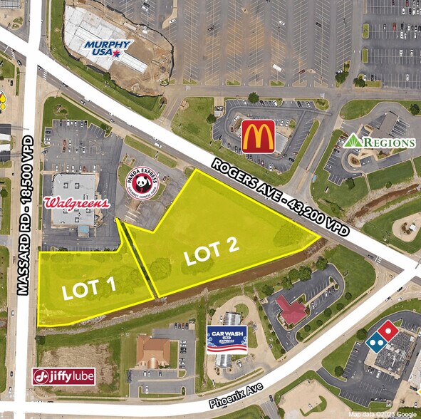 Massard Rd. & Rogers Ave., Fort Smith, AR à vendre - Photo du bâtiment - Image 2 de 3