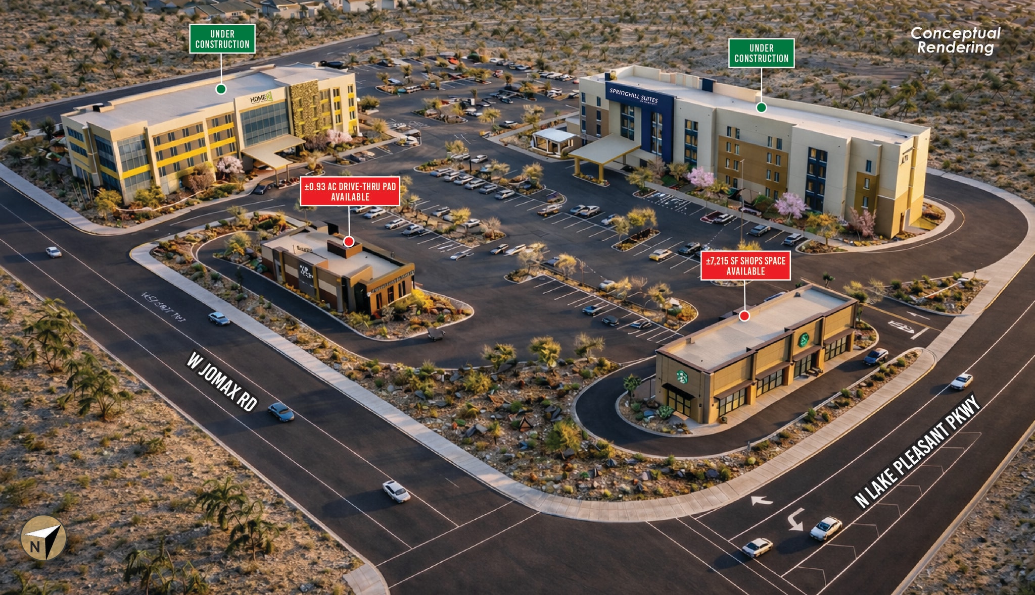 NWC Lake Pleasant & Jomax Rd, Peoria, AZ for lease Primary Photo- Image 1 of 3