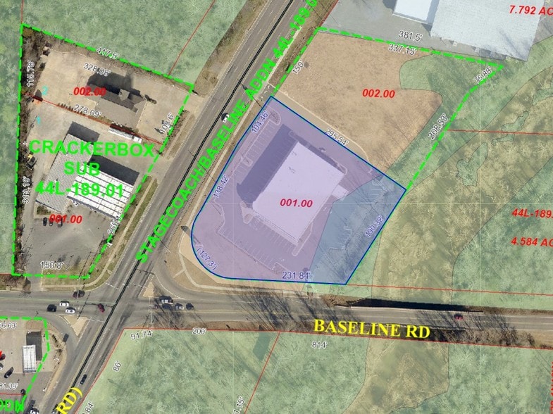 8815 Stagecoach Rd, Little Rock, AR for sale - Plat Map - Image 3 of 10