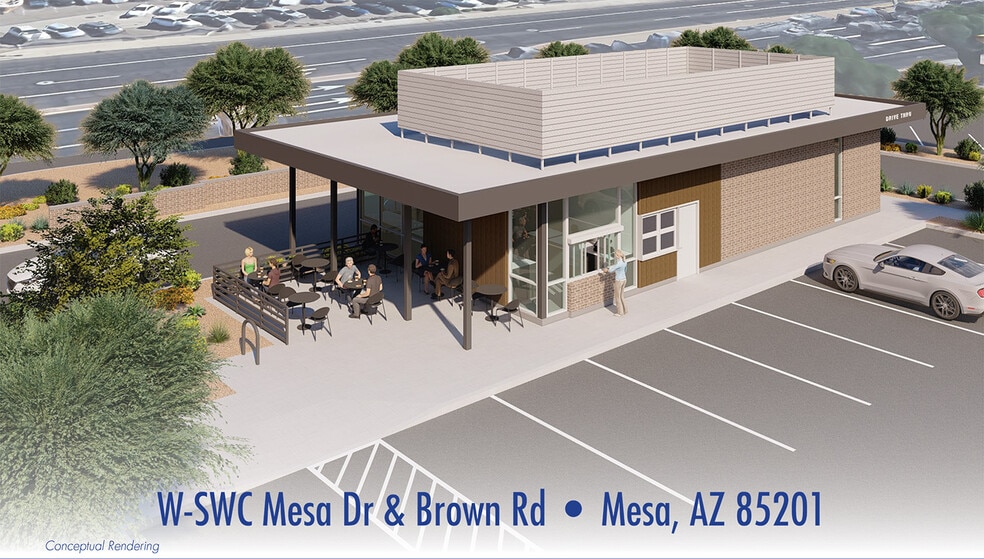 251 E Brown Rd, Mesa, AZ à vendre - Photo du bâtiment - Image 2 de 4