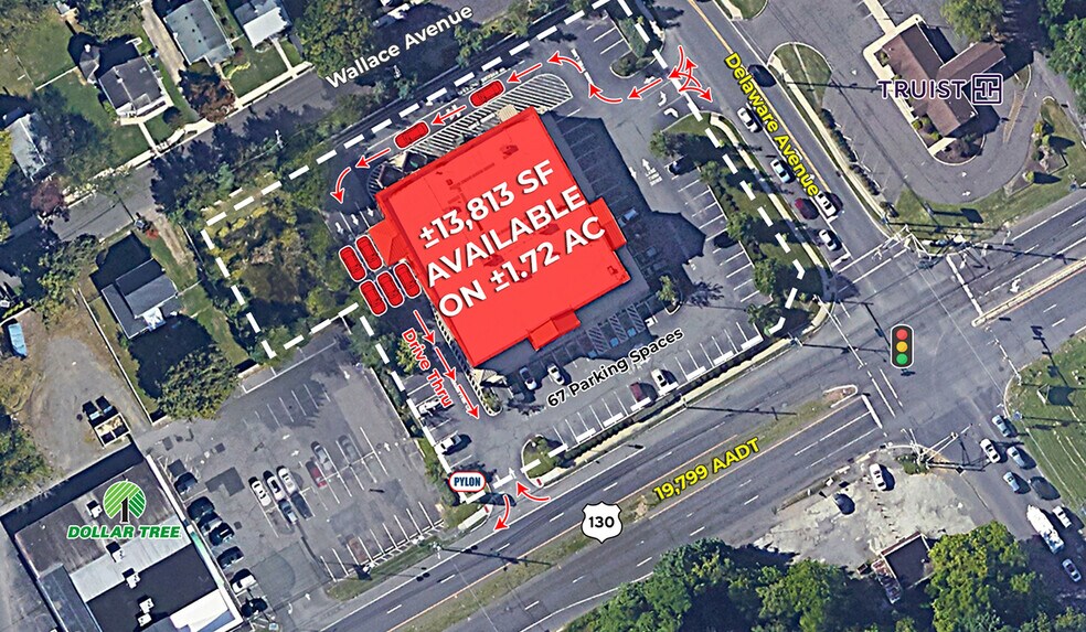 2093 Route 130 N, Burlington, NJ à vendre - Photo du bâtiment - Image 2 de 16