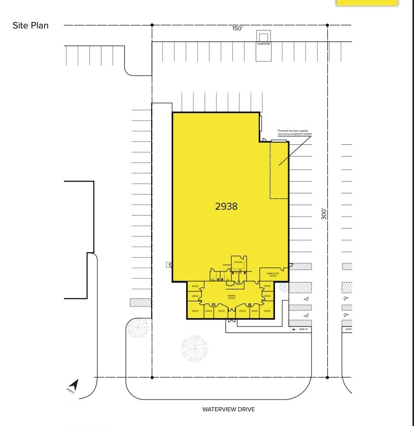 2938 Waterview Dr, Rochester Hills, MI à louer Plan d’étage- Image 1 de 4