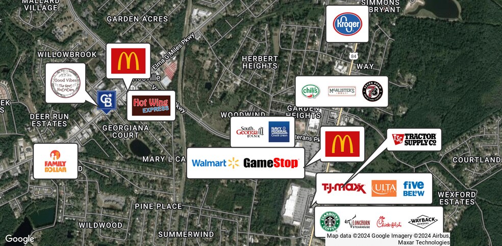 823 Elma G Miles Pkwy, Hinesville, GA à vendre - Photo du bâtiment - Image 2 de 2