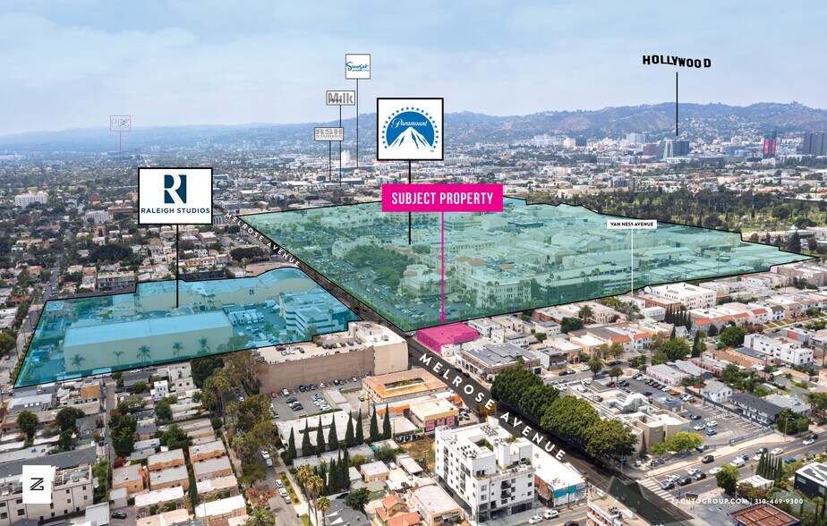 702 N Van Ness Ave, Los Angeles, CA à vendre - Aérien - Image 2 de 15