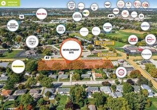 1165 Appleton Rd, Menasha, WI - AERIAL  map view