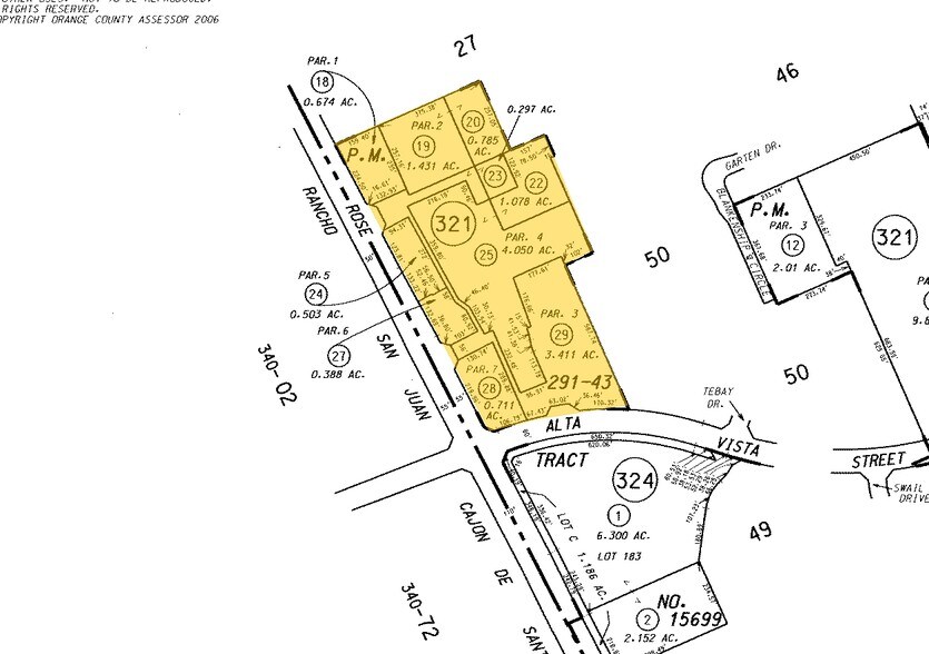 600-732 N Rose Dr, Placentia, CA à louer - Plan cadastral - Image 2 de 25