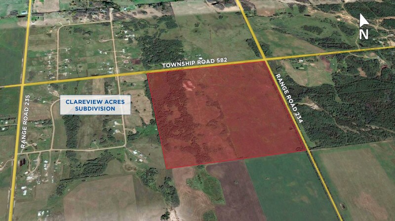 Township Rd 582, Sturgeon County, AB à vendre Aérien- Image 1 de 1