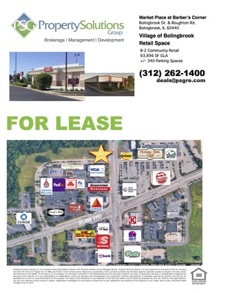 More details for 451-481 N Bolingbrook Dr, Bolingbrook, IL - Retail for Lease