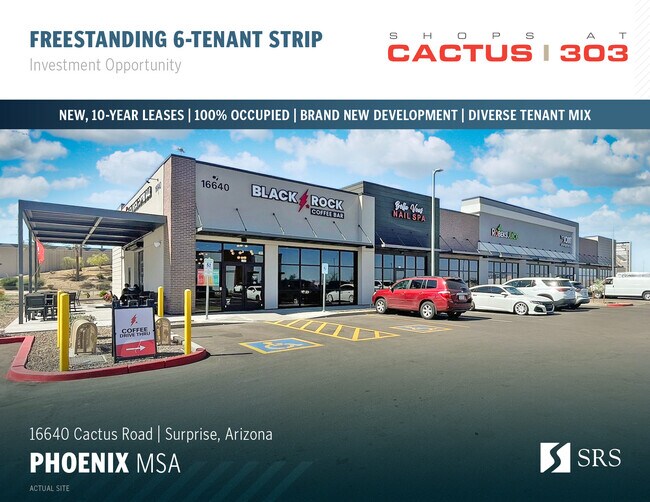 Plus de détails pour 16640 W Cactus Rd, Surprise, AZ - Commerce de détail à vendre