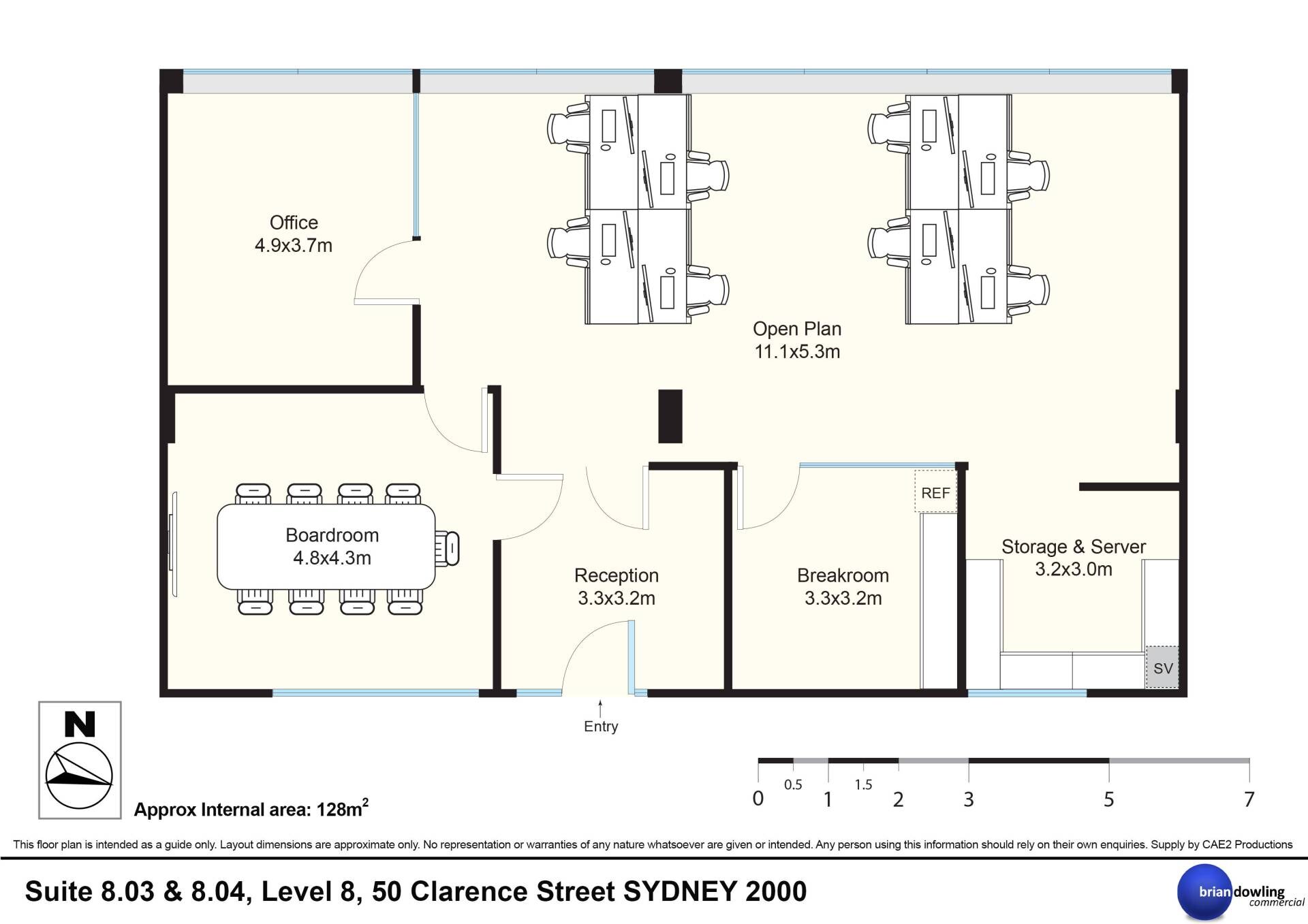 50 Clarence St, Sydney for lease Floor Plan- Image 1 of 9