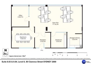 50 Clarence St, Sydney for lease Floor Plan- Image 1 of 9