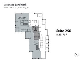 30930 Russell Ranch Rd, Westlake Village, CA for lease Site Plan- Image 1 of 1