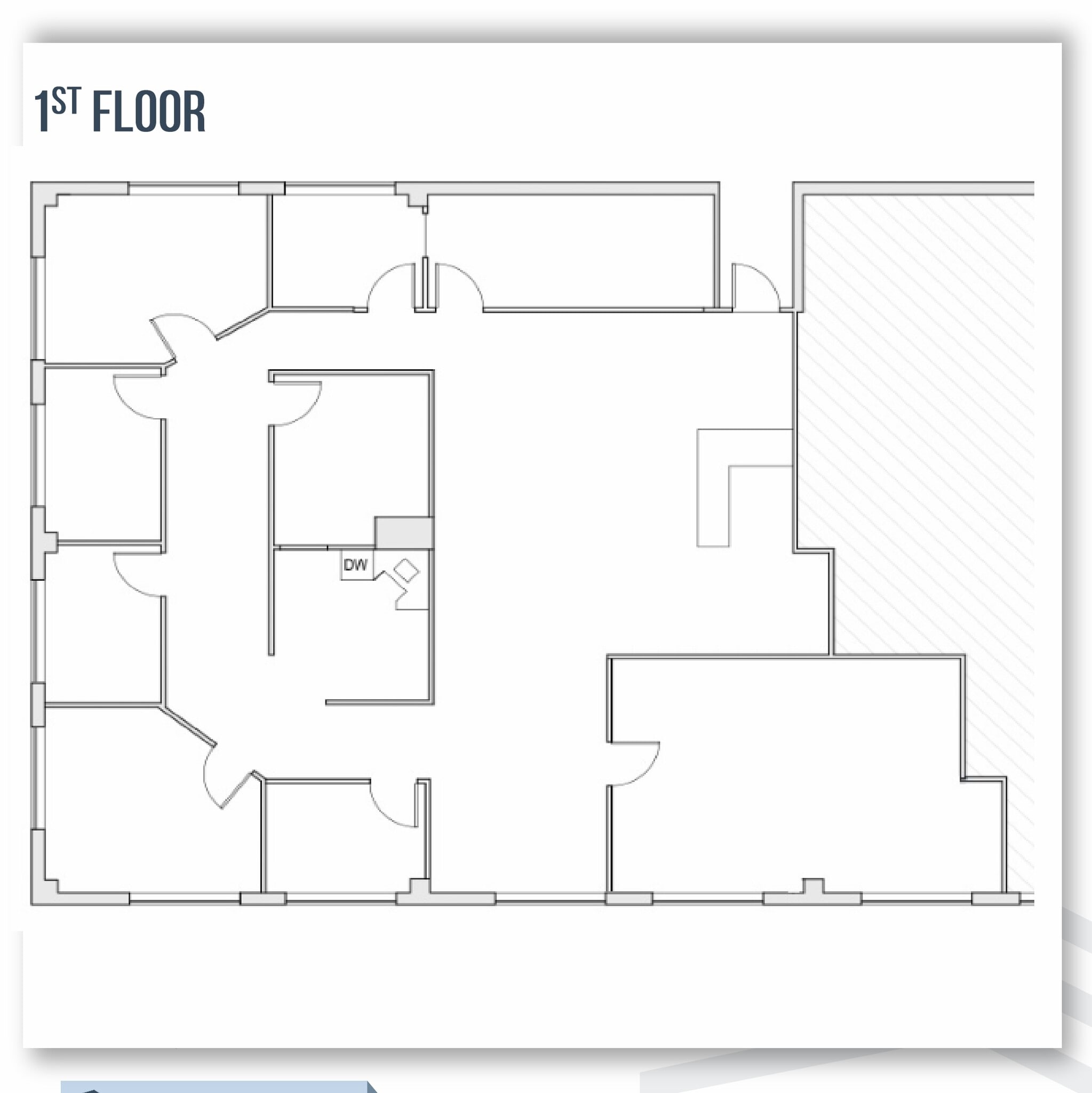 10301 Democracy Ln, Fairfax, VA for lease Floor Plan- Image 1 of 2