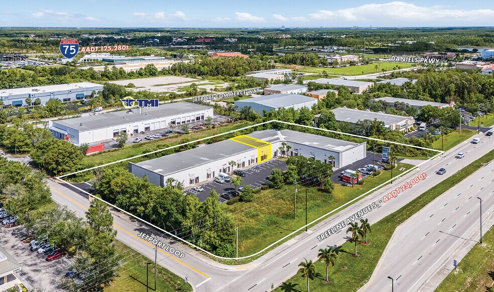 13850 Treeline Ave S, Fort Myers, FL à vendre - Aérien - Image 1 de 1